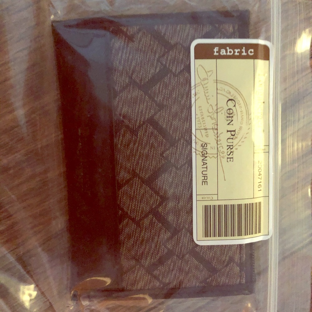 Longaberger coin purse